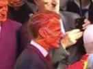 macron diable satan demon pape eglise rouge maudit