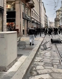 Sticker gj riot frontiere border alloc caf gred sait tlm remplace oqtf visa nigga heil tonton par glandilus