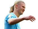 erling haaland haland braut cyborg homme sportif footballeur norvegien anglais blond yeux bleus vingtaine vingtenaire