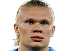 erling haaland haland braut cyborg homme sportif footballeur norvegien anglais blond yeux bleus vingtaine vingtenaire