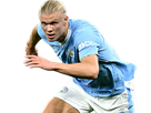 erling haaland haland braut cyborg homme sportif footballeur norvegien anglais blond yeux bleus vingtaine vingtenaire
