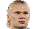 erling haaland haland braut cyborg homme sportif footballeur norvegien anglais blond yeux bleus vingtaine vingtenaire