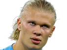 erling haaland haland braut cyborg homme sportif footballeur norvegien anglais blond yeux bleus vingtaine vingtenaire