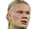 erling haaland haland braut cyborg homme sportif footballeur norvegien anglais blond yeux bleus vingtaine vingtenaire