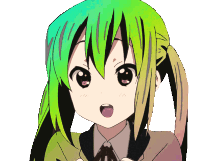 Sticker kikoojap azusa nakano anime kj arc en ciel kon gif par ArchReup