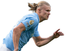 erling haaland haland braut cyborg homme sportif footballeur norvegien anglais blond yeux bleus vingtaine vingtenaire