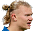 erling haaland haland braut cyborg homme sportif footballeur norvegien anglais blond yeux bleus vingtaine vingtenaire