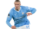 erling haaland haland braut cyborg homme sportif footballeur norvegien anglais blond yeux bleus vingtaine vingtenaire