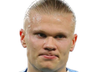 erling haaland haland braut cyborg homme sportif footballeur norvegien anglais blond yeux bleus vingtaine vingtenaire
