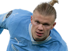 erling haaland haland braut cyborg homme sportif footballeur norvegien anglais blond yeux bleus vingtaine vingtenaire