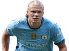 erling haaland haland braut cyborg homme sportif footballeur norvegien anglais blond yeux bleus vingtaine vingtenaire