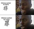 crime afrique traduction qlf chance pls chine