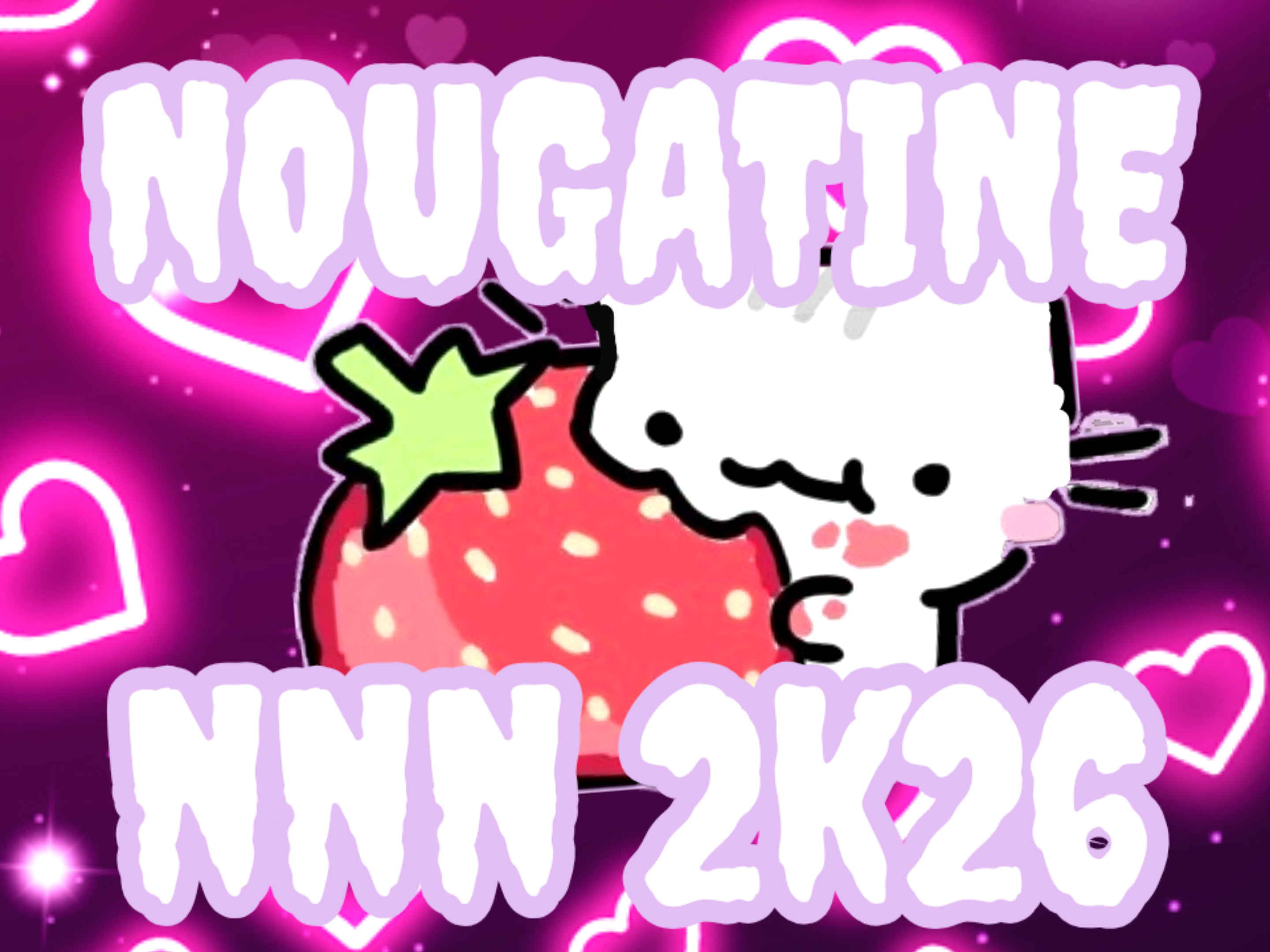 Sticker nougatine nnn 2k26 2026 26 no nut november chaton fap par Jmebalade91