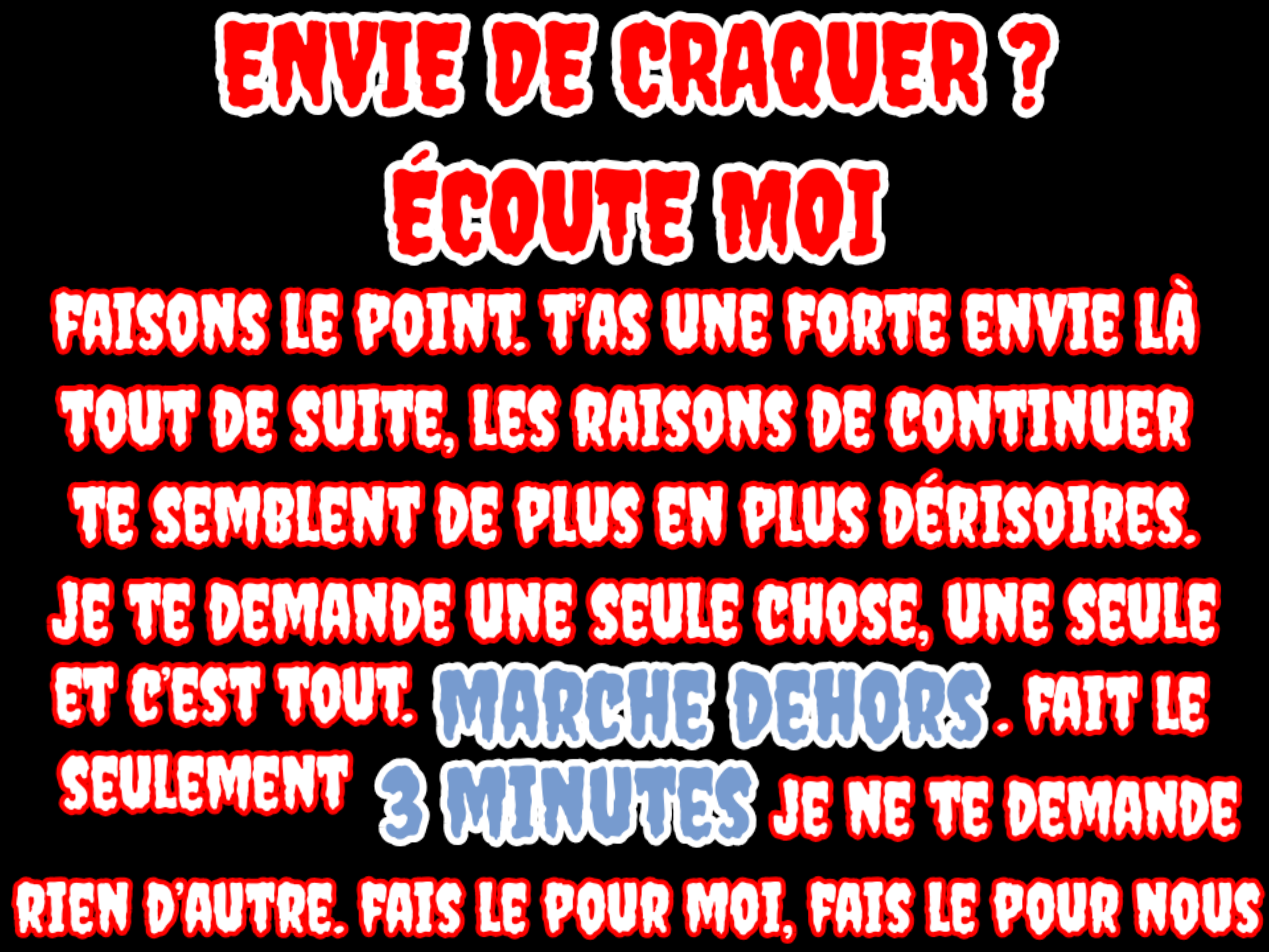 Sticker urgence envie de craquer lis ca no nut november 2k26 26 2026 nnn sauvetage prevention par Jmebalade91