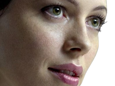 Sticker rebecca hall actrice femme anglaise britannique brune trentaine trentenaire yeux marron par PubliusOvidius