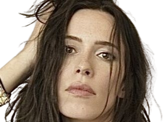 Sticker rebecca hall actrice femme anglaise britannique brune trentaine trentenaire yeux marron par PubliusOvidius