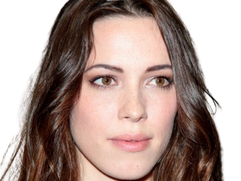 Sticker rebecca hall actrice femme anglaise britannique brune trentaine trentenaire yeux marron par PubliusOvidius