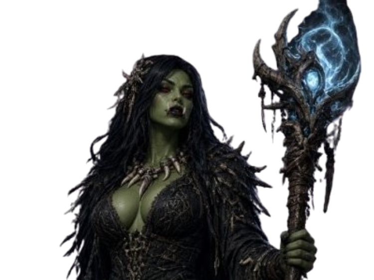 Sticker lkk skyrim magrah yagar orque shaman par LeKeyKonteur