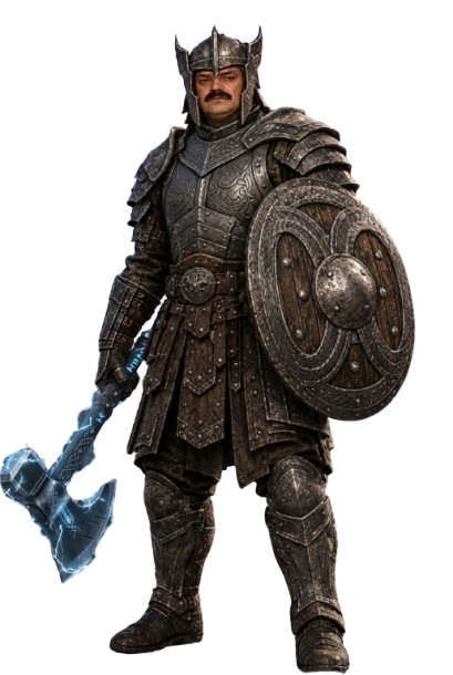 Sticker lkk skyrim celestin armure full par LeKeyKonteur