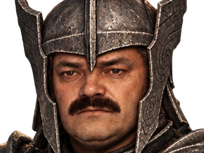Sticker lkk skyrim celestin armure serieux normal par LeKeyKonteur