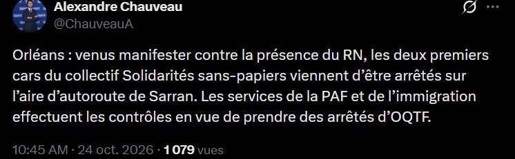 Sticker bus clandos orleans cgt gauchistes gauche manifestation oqtf sans papiers paf immigration syndicats associations traitres par ProlapsusDeBHL
