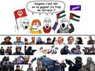 gauchiste manif encadre cerne nasse police gouv bide 24 octobre lfi fiste