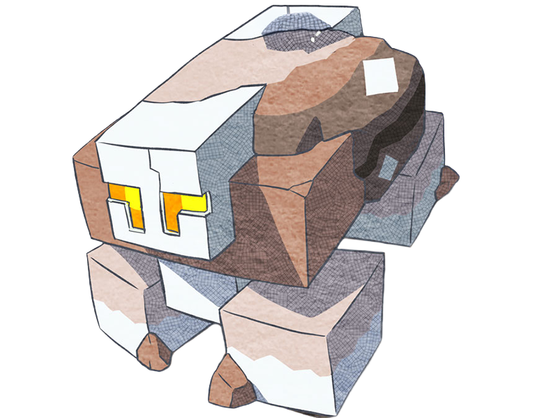 Sticker amassel naclstack jiodumu pokemon pkm jeu anime type roche 9g paldea halite par Dark-63