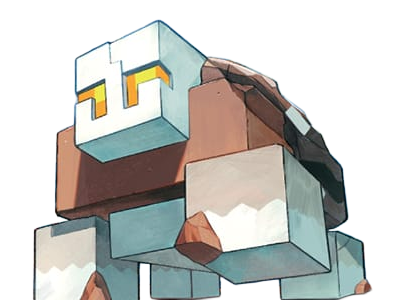 Sticker amassel naclstack jiodumu pokemon pkm jeu anime type roche 9g paldea halite par Dark-63