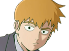 arataka reigen mob psycho 100 anime manga homme blond yeux noirs medium patron mentor