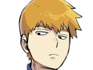 arataka reigen mob psycho 100 anime manga homme blond yeux noirs medium patron mentor