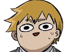 arataka reigen mob psycho 100 anime manga homme blond yeux noirs medium patron mentor