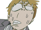 arataka reigen mob psycho 100 anime manga homme blond yeux noirs medium patron mentor