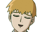 arataka reigen mob psycho 100 anime manga homme blond yeux noirs medium patron mentor