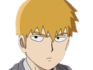 arataka reigen mob psycho 100 anime manga homme blond yeux noirs medium patron mentor
