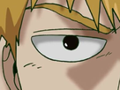 arataka reigen mob psycho 100 anime manga homme blond yeux noirs medium patron mentor