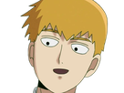 arataka reigen mob psycho 100 anime manga homme blond yeux noirs medium patron mentor