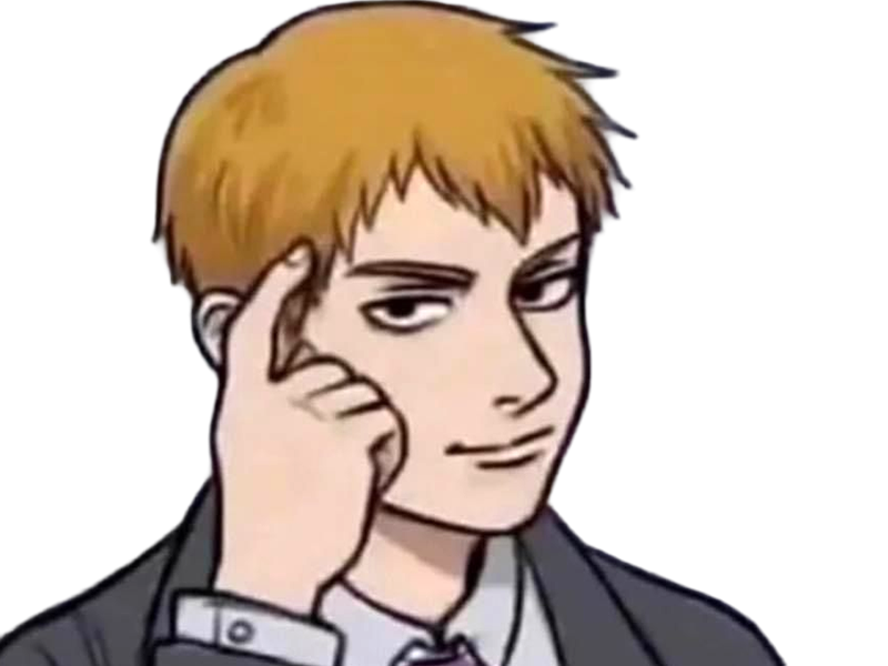 Sticker arataka reigen mob psycho 100 anime manga homme blond yeux noirs medium patron mentor par Dark-63