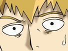 arataka reigen mob psycho 100 anime manga homme blond yeux noirs medium patron mentor