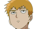 arataka reigen mob psycho 100 anime manga homme blond yeux noirs medium patron mentor