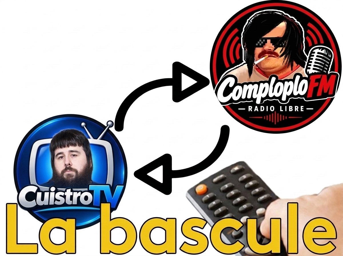 Sticker hooper dg padawan bascule cuistro complolo complot telecommande fosse par FedUniqlo