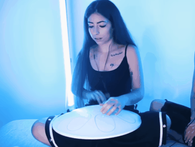 Sticker gioli assia handpan move style badass musique relaxation italienne gif belle par Tromperie
