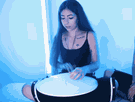 gioli assia handpan move style badass musique relaxation italienne gif belle