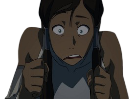 Sticker tlok korra par Huber