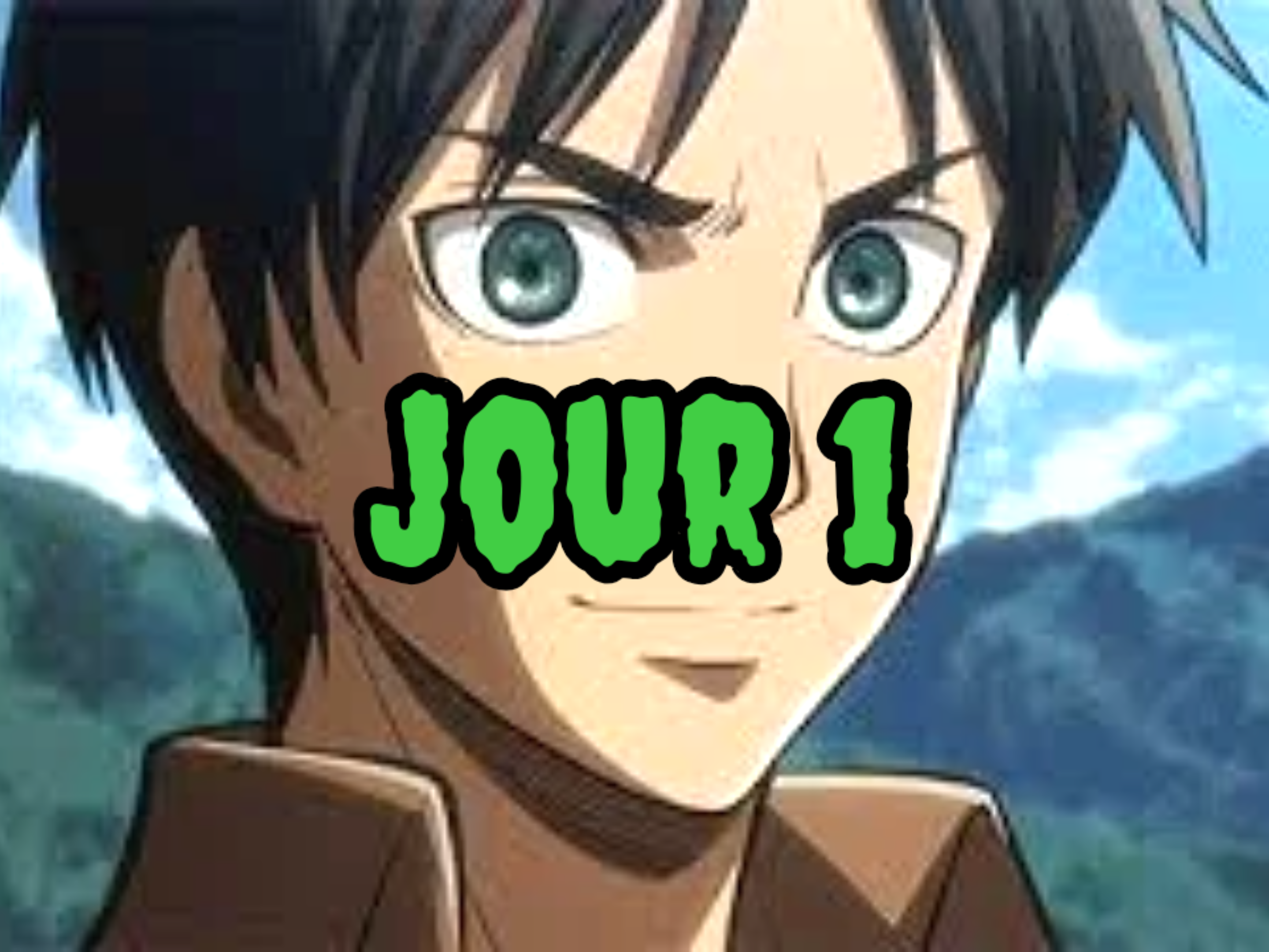 Mème no nut november 2026 26 nnn26 2k26 snk eren jour 1 par Jmebalade91