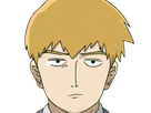 arataka reigen mob psycho 100 anime manga homme blond yeux noirs medium patron mentor