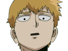 arataka reigen mob psycho 100 anime manga homme blond yeux noirs medium patron mentor