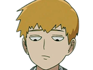 arataka reigen mob psycho 100 anime manga homme blond yeux noirs medium patron mentor