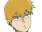 arataka reigen mob psycho 100 anime manga homme blond yeux noirs medium patron mentor
