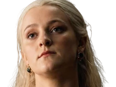 Sticker helaena targaryen hotd house of the dragon reine queen femme blonde belle choupinette douce par Solio