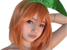 upminaa cosplay kj streameuse cosplayeuse allemande femme fille yotsuba